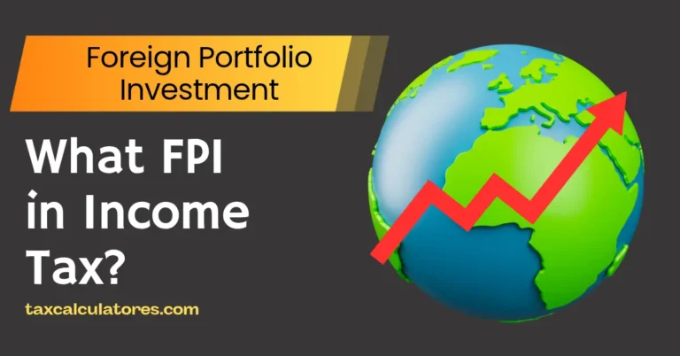FPI in income tax